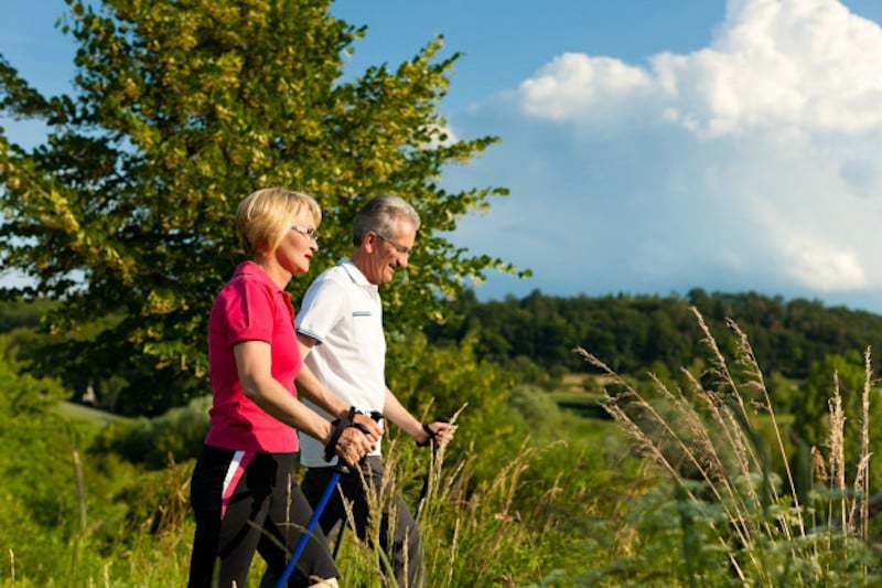 Spazierengehen einmal am Tag