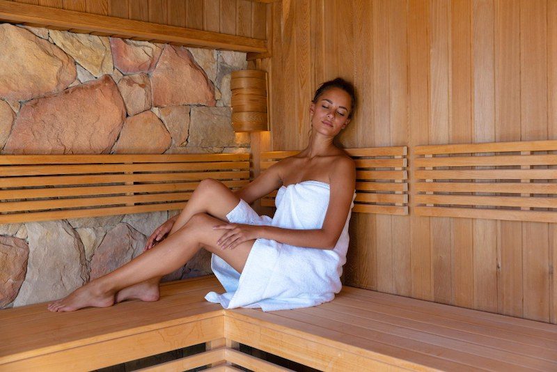 Sauna und Dampfbad